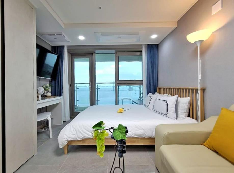 부산광역시 Gwangan-Ri Grand Terrace Ocean View 아파트 외부 사진